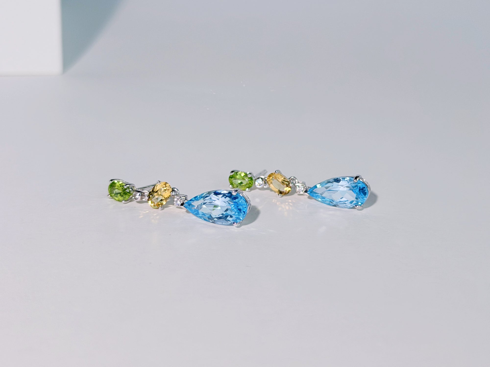 Marina Light Topaz Earrings