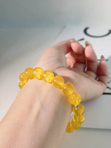 Golden Silk Fluorite Bracelet