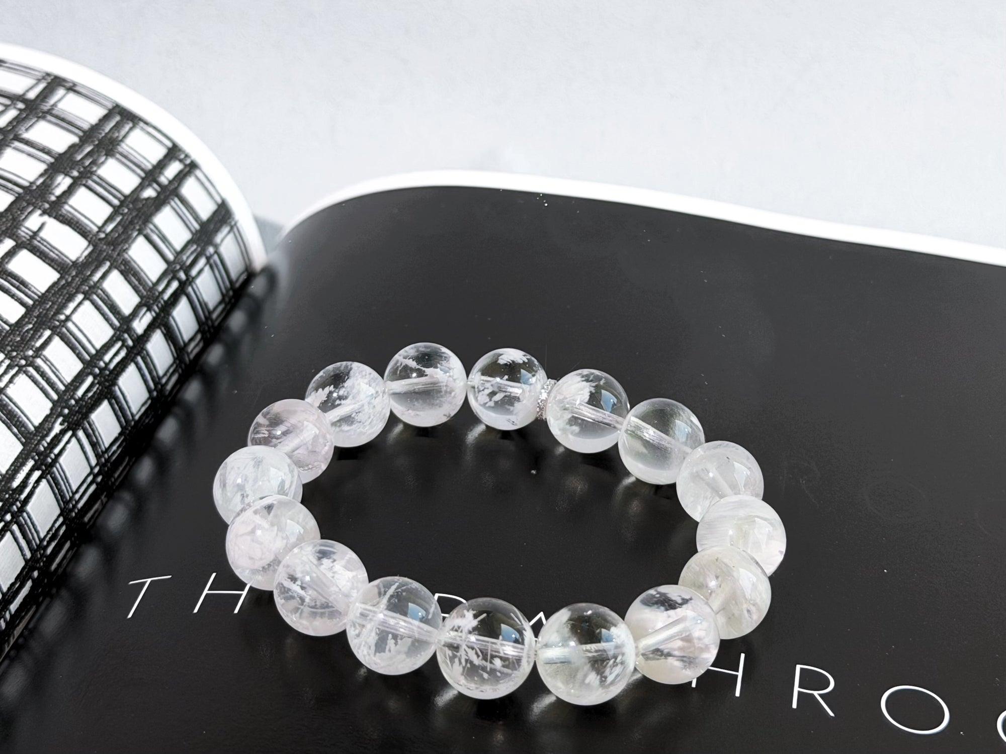 Snow Phantom Quartz Bracelet