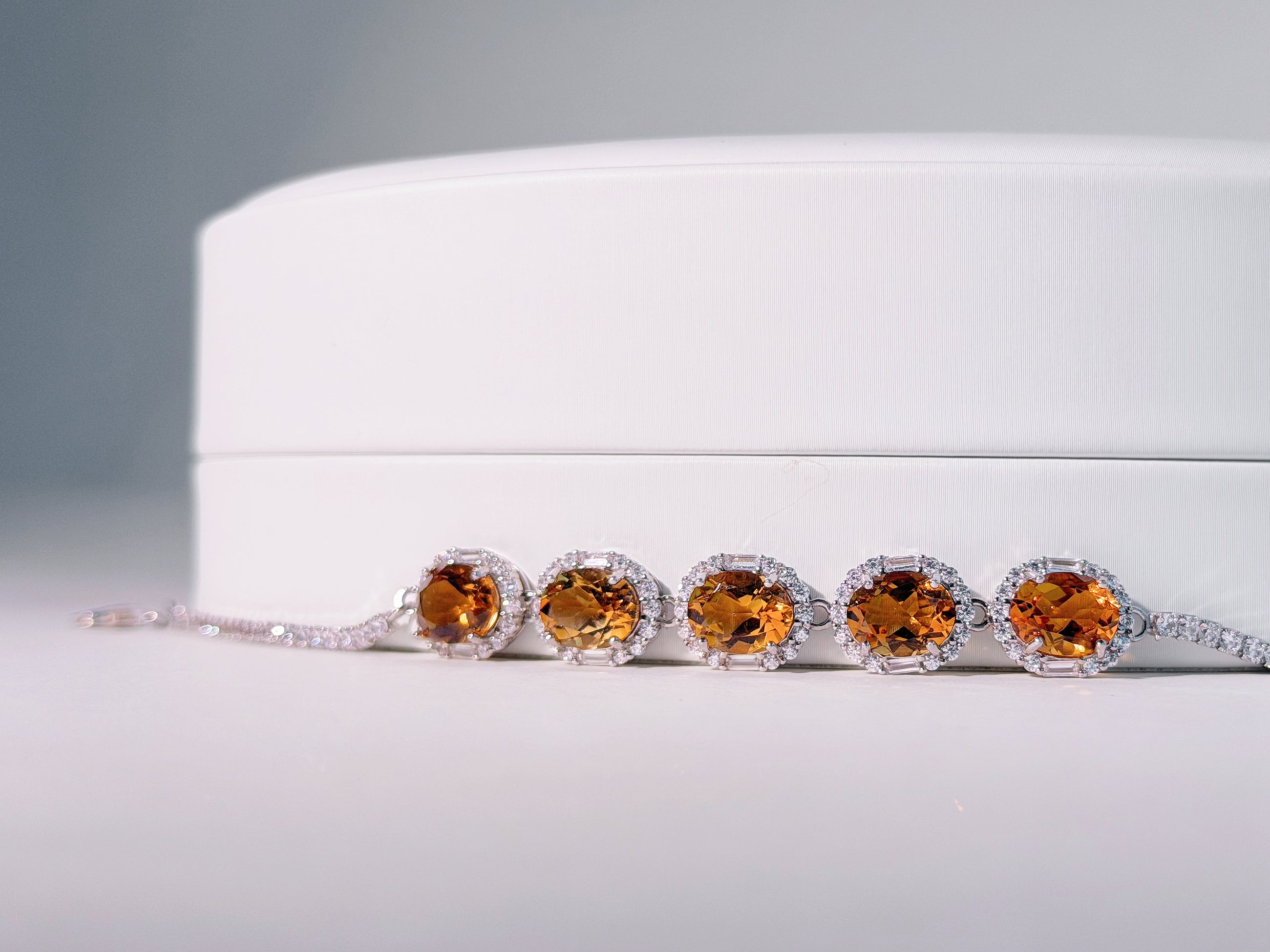 Golden Ember Citrine Bracelet