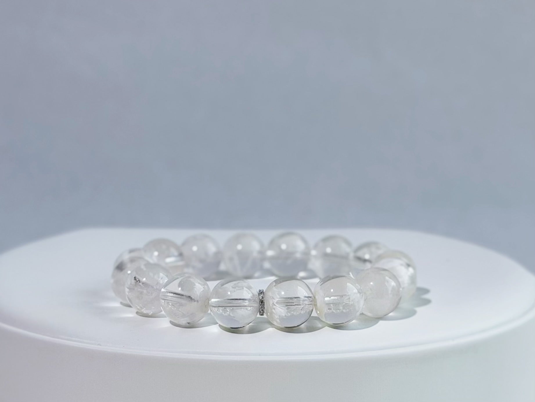 Snow Phantom Quartz Bracelet