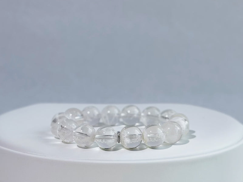 Snow Phantom Quartz Bracelet