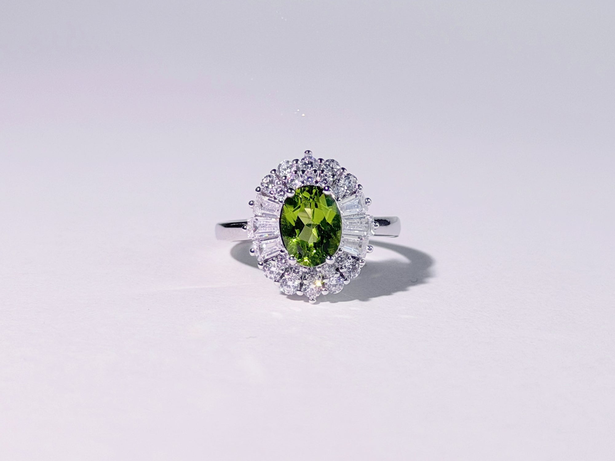 Springveil Peridot Ring