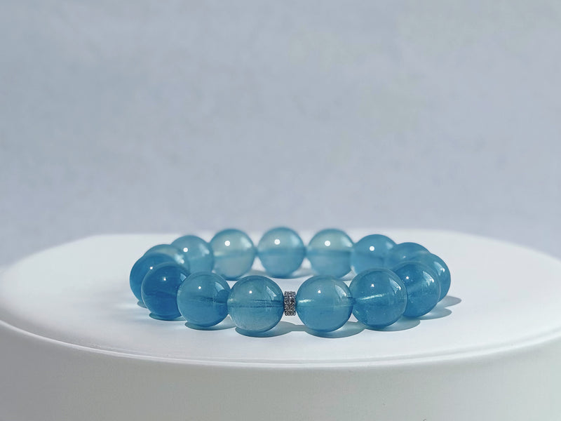 Aether Blue Aquamarine Bracelet