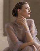 Moonveil Lavender Quartz Ring