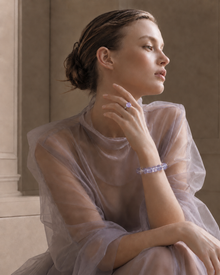 Moonveil Lavender Quartz Ring