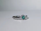 Seafoam Orbit Tourmaline Ring