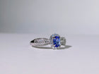 Violet Crown Tanzanite Ring
