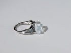 Glacier Needle Quartz Ring