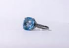 Sky Vault Blue Topaz Ring