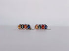 Spectrum Meridian Sapphire Huggie Earrings