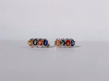 Spectrum Meridian Sapphire Huggie Earrings