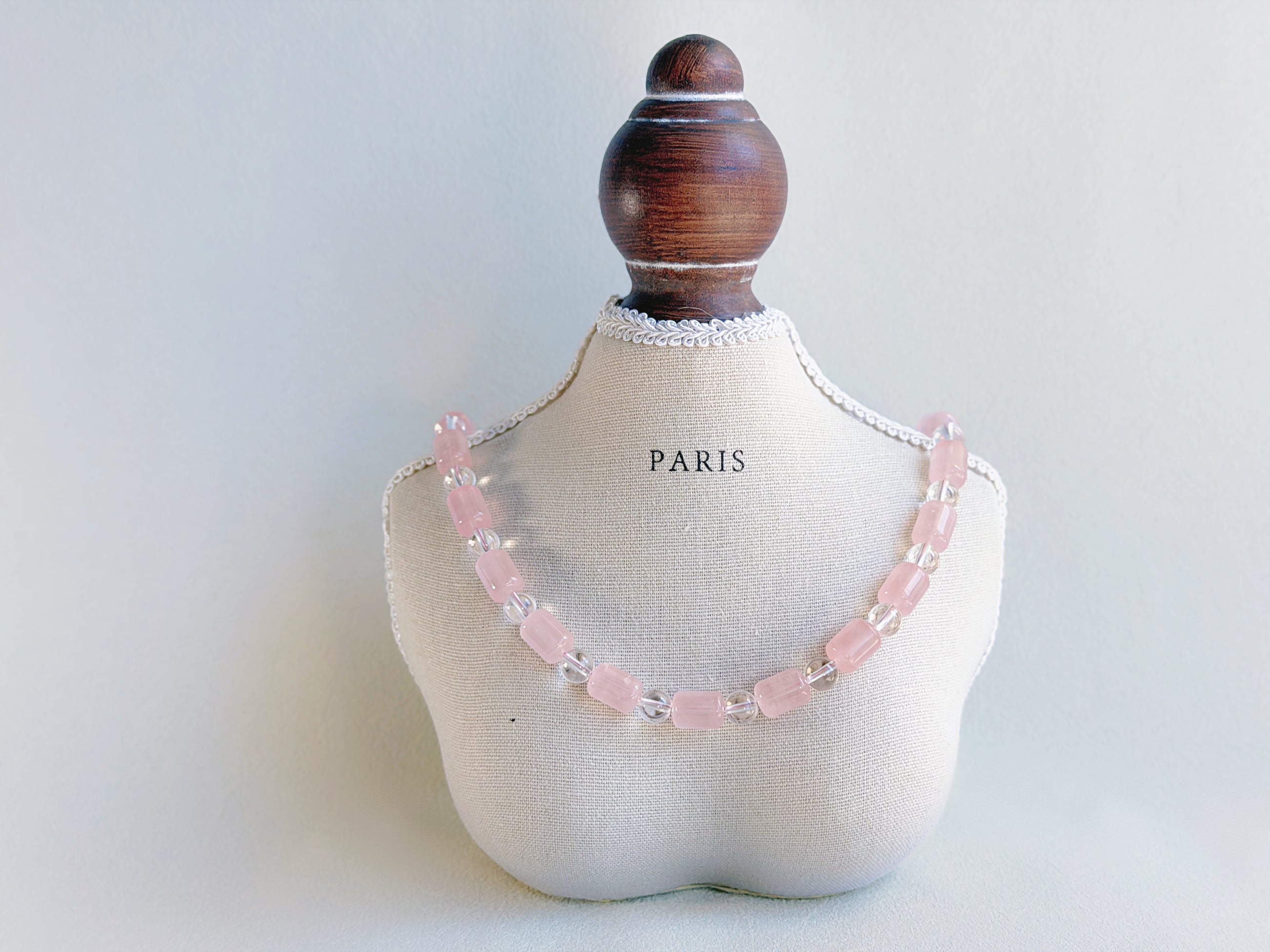 Rosé Clarity Rose Quartz Necklace