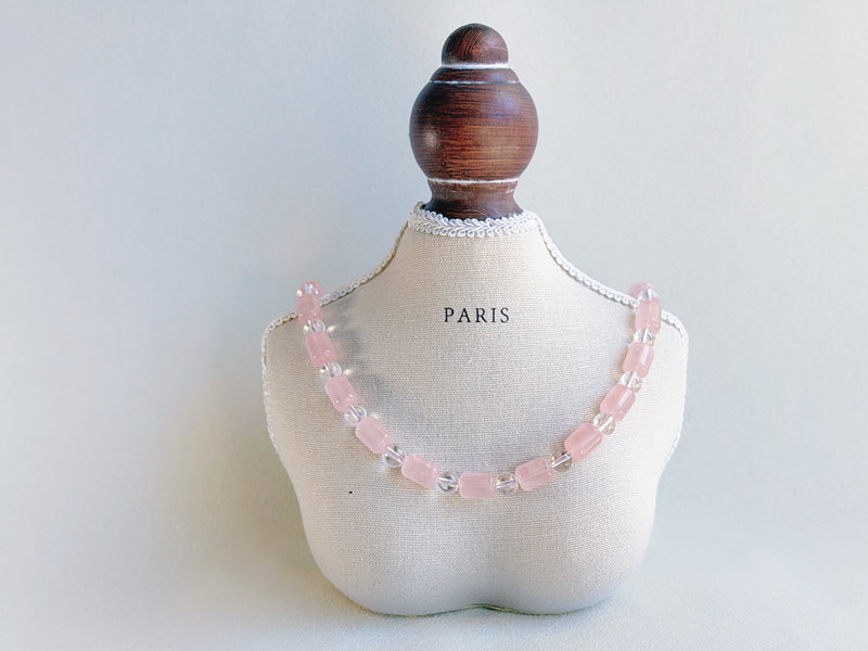 Rosé Clarity Rose Quartz Necklace