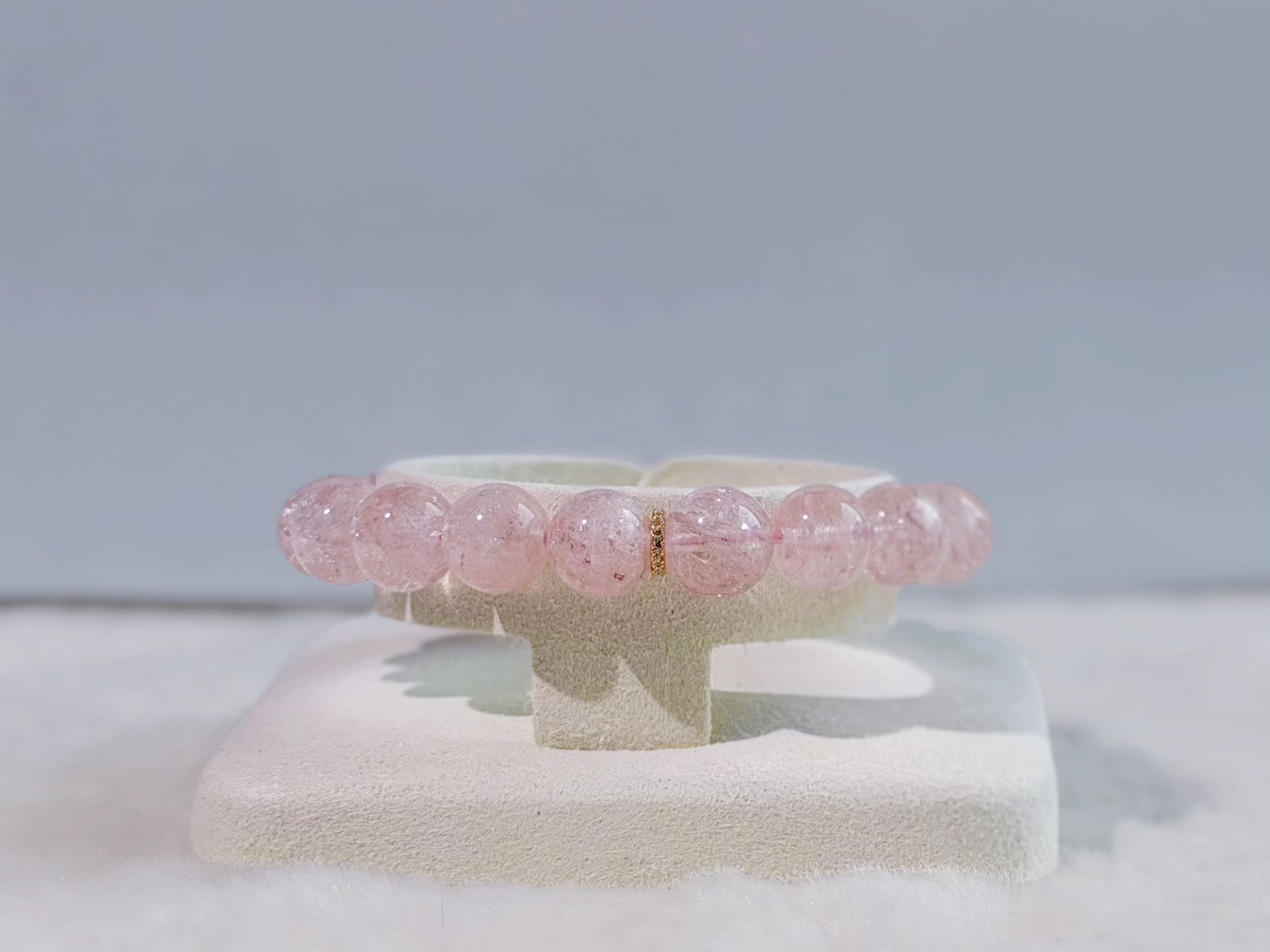 Blush Reverie Pink Azeztulite Bracelet