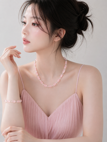 Rosé Clarity Rose Quartz Necklace