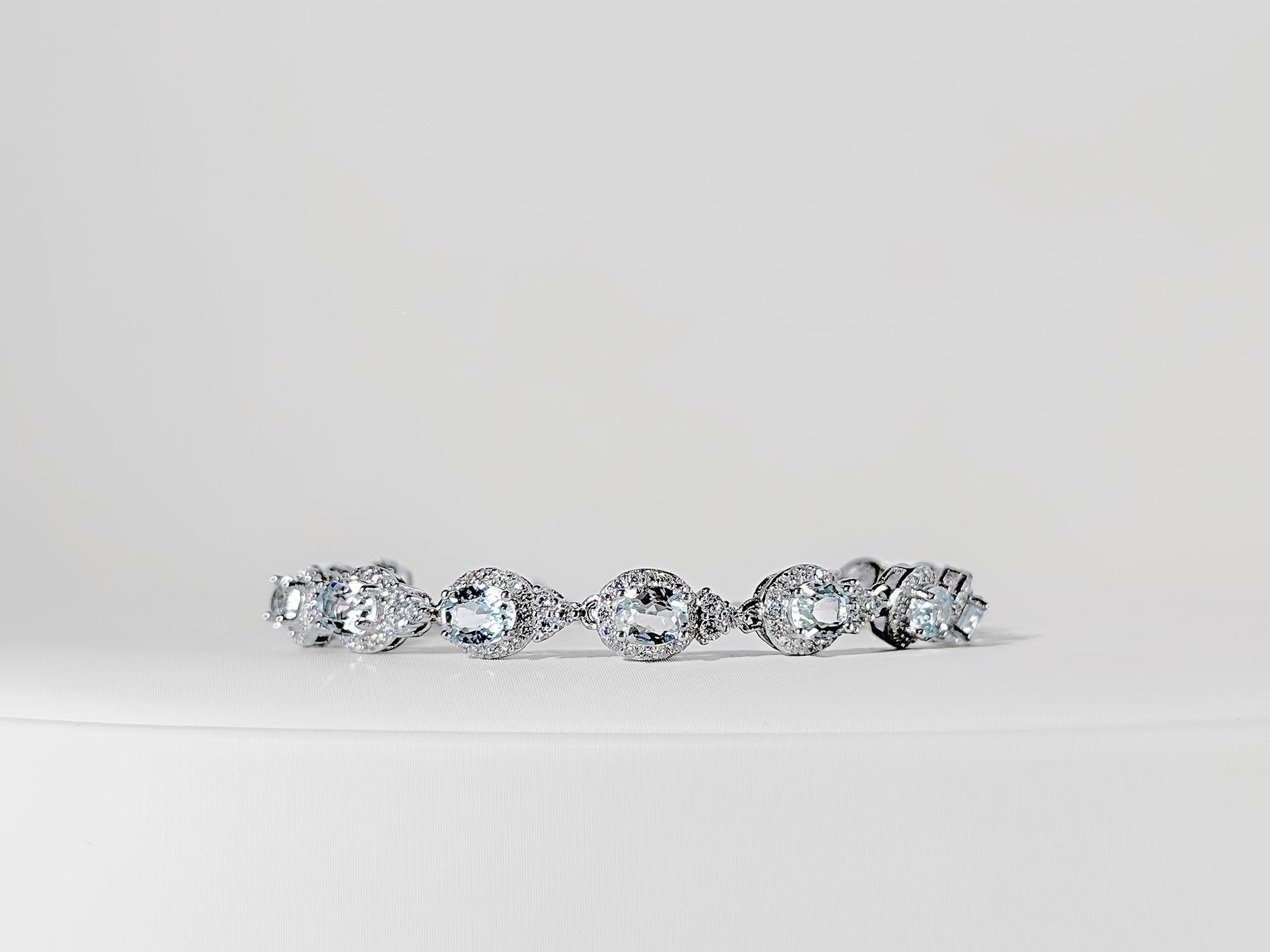 Celestine Aquamarine Bracelet