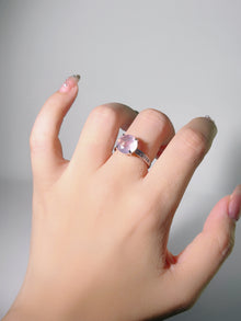 Blush Meridian Rose Quartz Ring