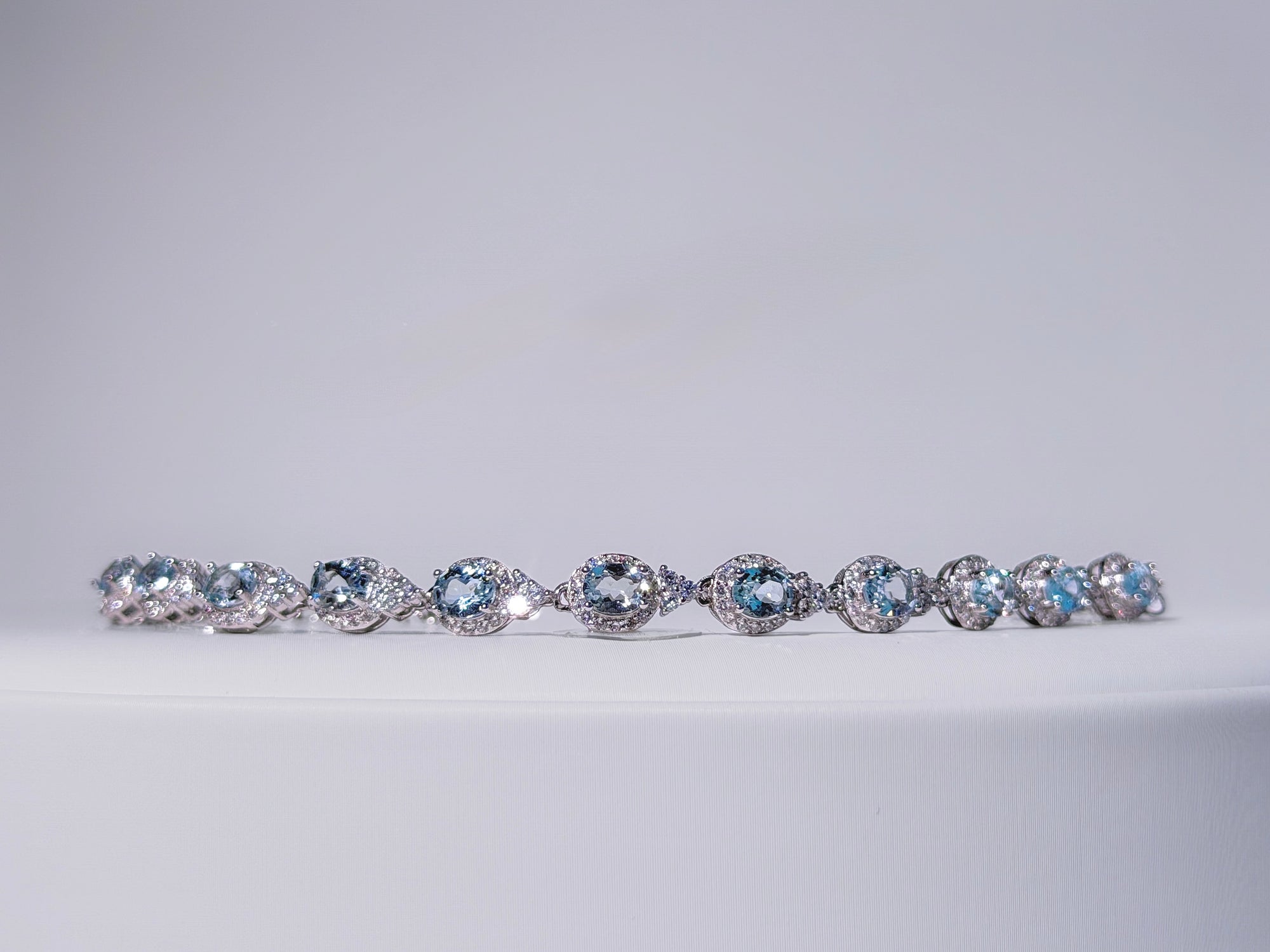 Celestine Aquamarine Bracelet