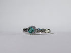 Seafoam Orbit Tourmaline Ring