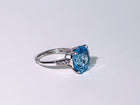 Sky Vault Blue Topaz Ring