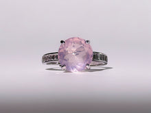 Blush Meridian Rose Quartz Ring