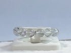 Frosted Veil Black Rutilated Quartz Bracelet