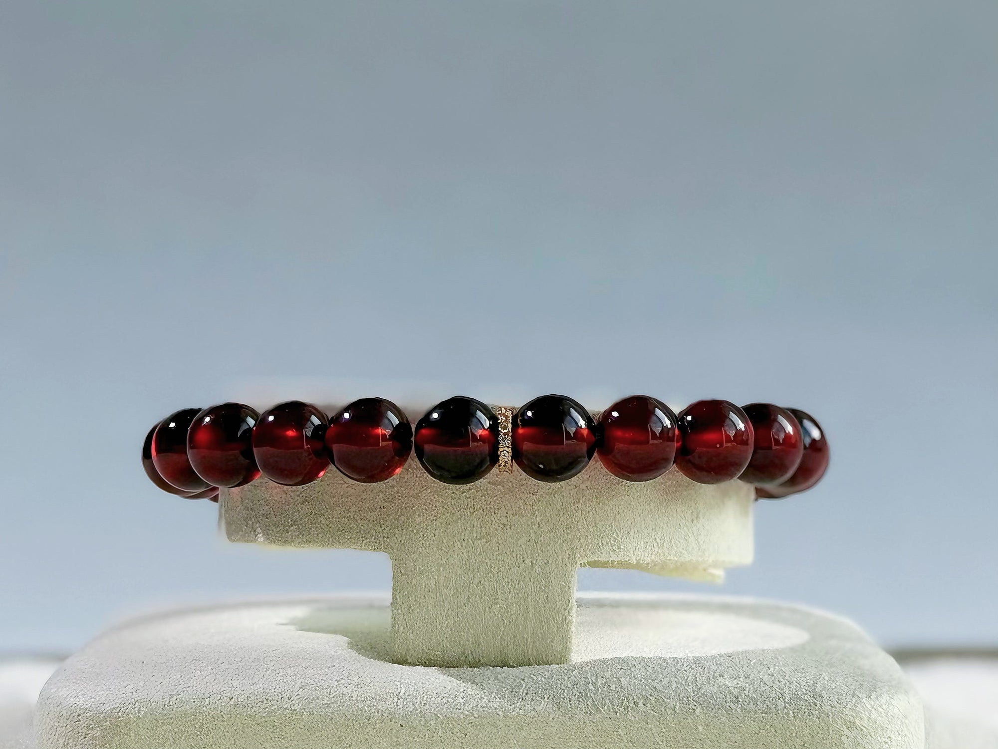 Scarlet Devotion Garnet Bracelet