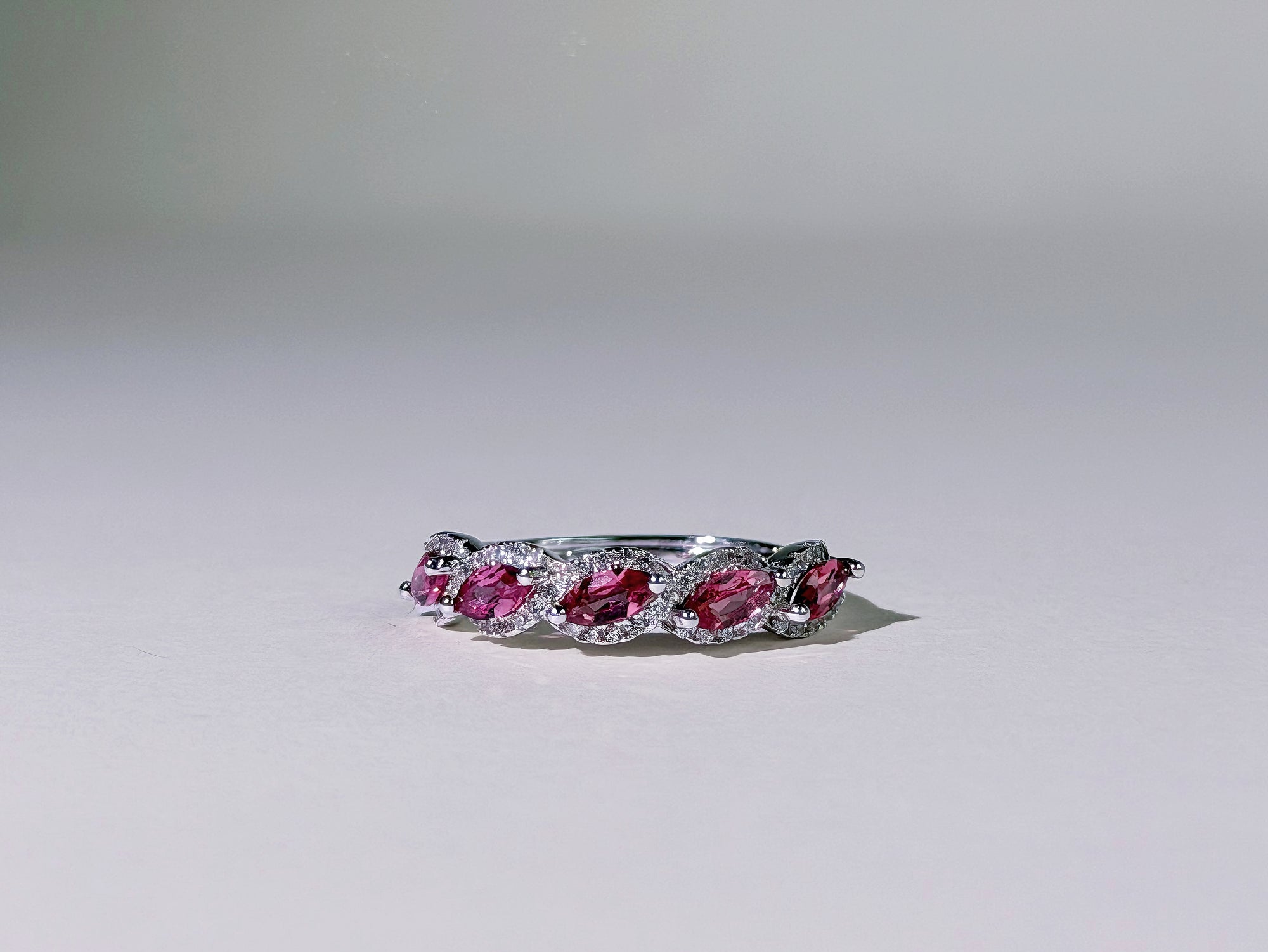 Rouge Papillon Pyrope Garnet Ring