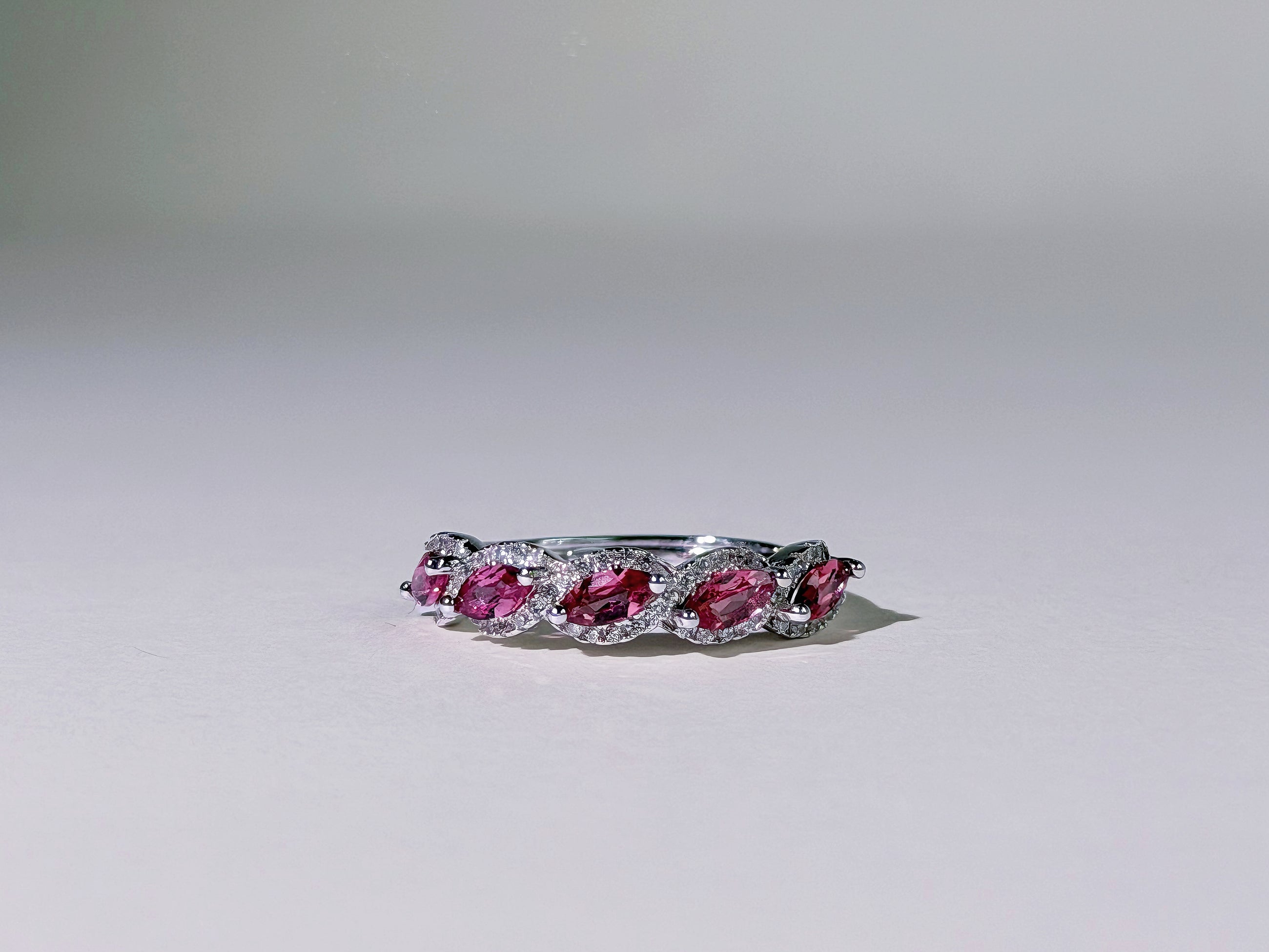 Rouge Papillon Pyrope Garnet Ring