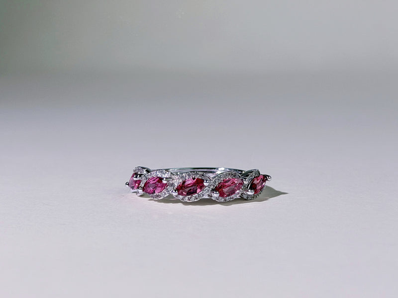 Rouge Papillon Pyrope Garnet Ring