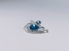 Nocturne Plume London Blue Topaz Ring