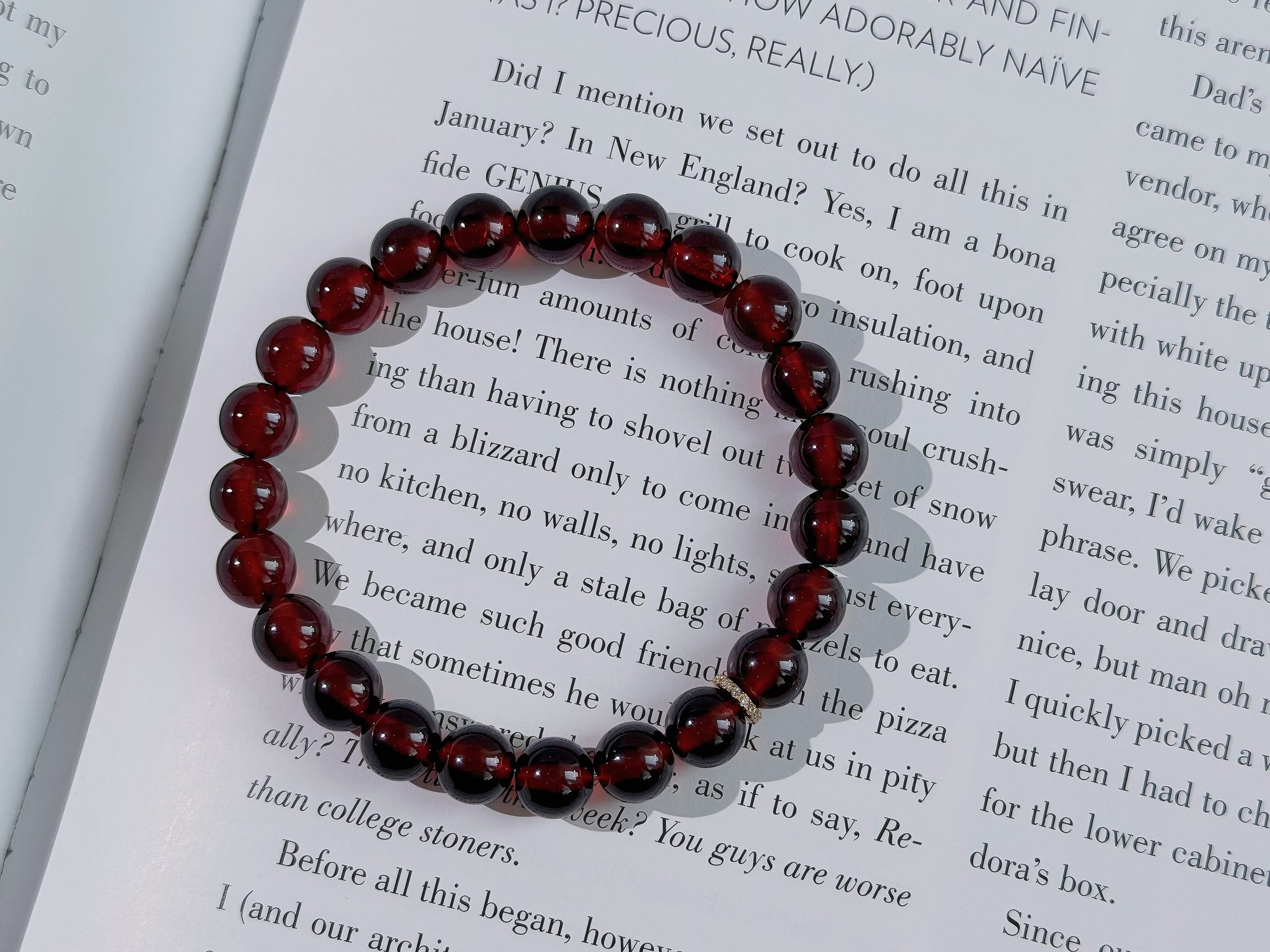 Scarlet Devotion Garnet Bracelet