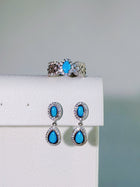 Blue Reverie Turquoise Drop Earrings
