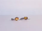 Solara Citrine Drop Earrings