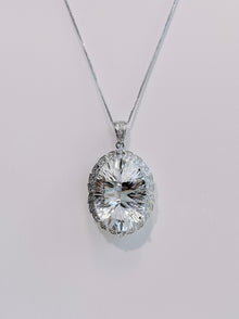 Starlume Clear Quartz Pendant Necklace