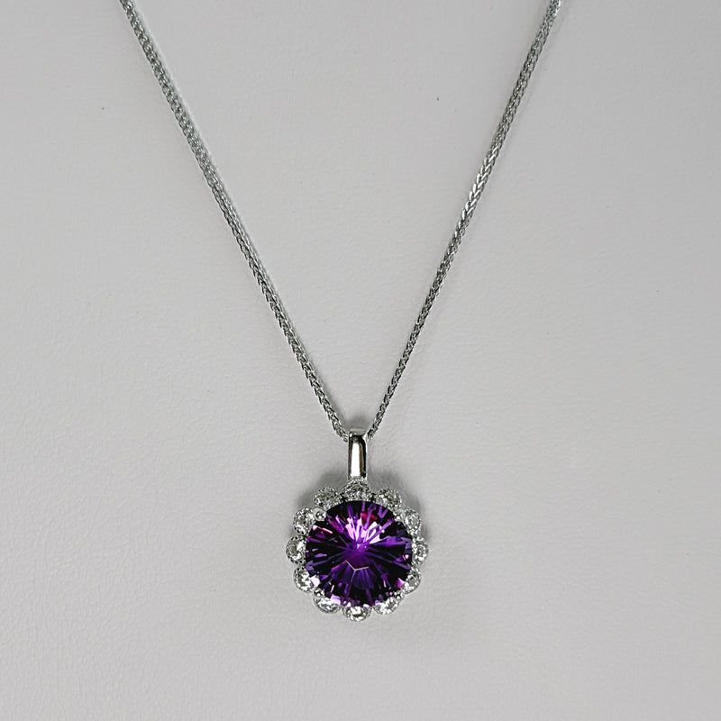 Nocturne Bloom Amethyst Necklace