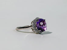 Nocturne Bloom Amethyst Ring