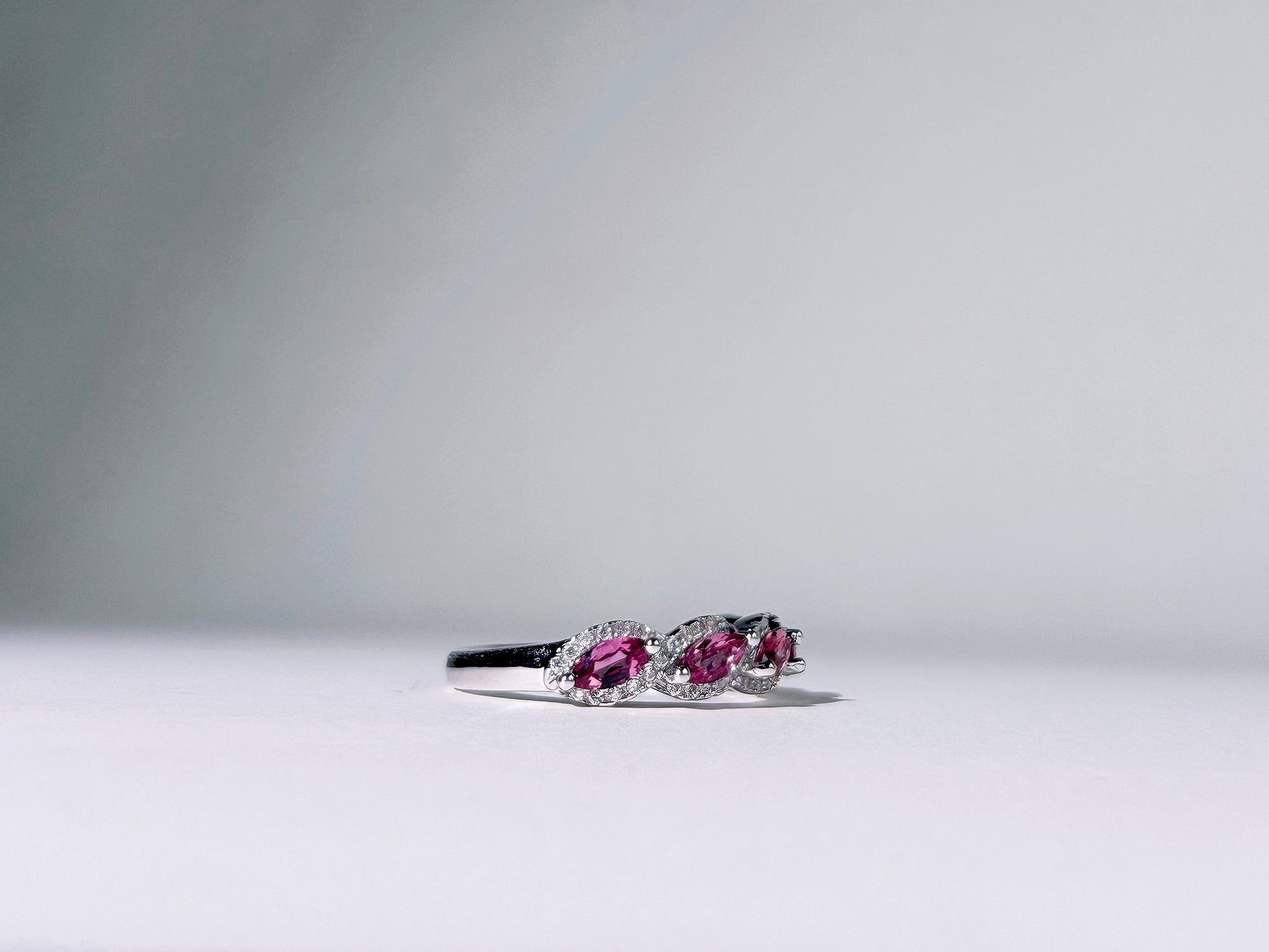 Rouge Papillon Pyrope Garnet Ring