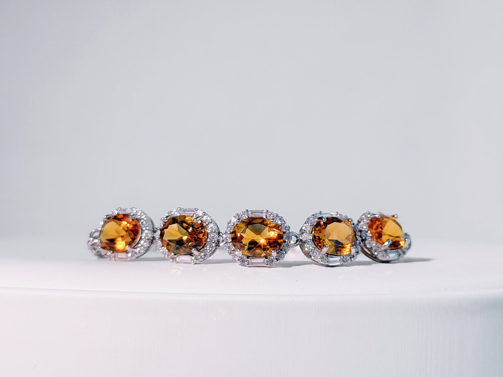 Golden Ember Citrine Bracelet