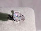 Lemurian Rainbow Quartz Ring