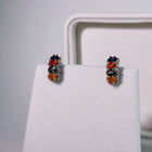 Spectrum Meridian Sapphire Huggie Earrings