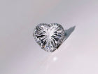 Heartfire Clear Quartz Ring