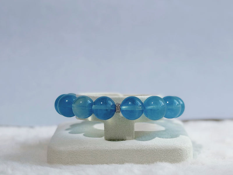 Aether Blue Aquamarine Bracelet