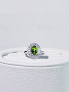 Springveil Peridot Ring