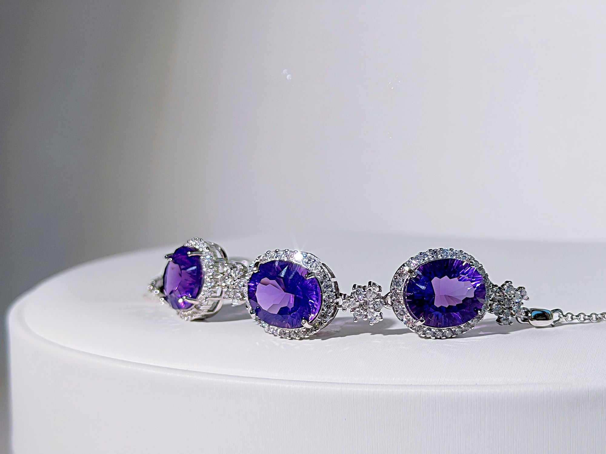 Amethyst Celestia Bracelet