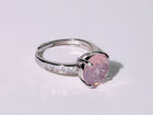 Blush Meridian Rose Quartz Ring