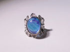 Ocean Veil Aquamarine Ring