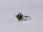 Forest Gleam Chrome Diopside Ring