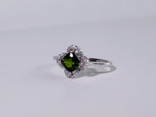 Forest Gleam Chrome Diopside Ring